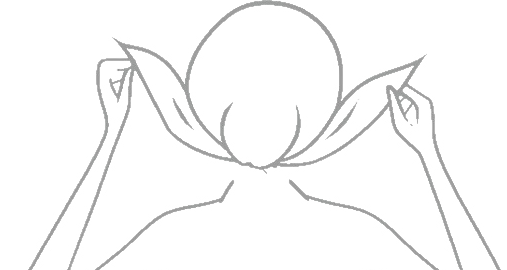 Návod jak uvázat hedvábný šátek na hlavu