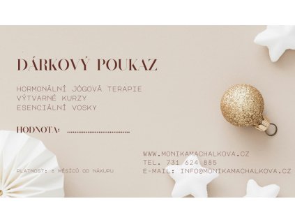 dárkový poukaz web