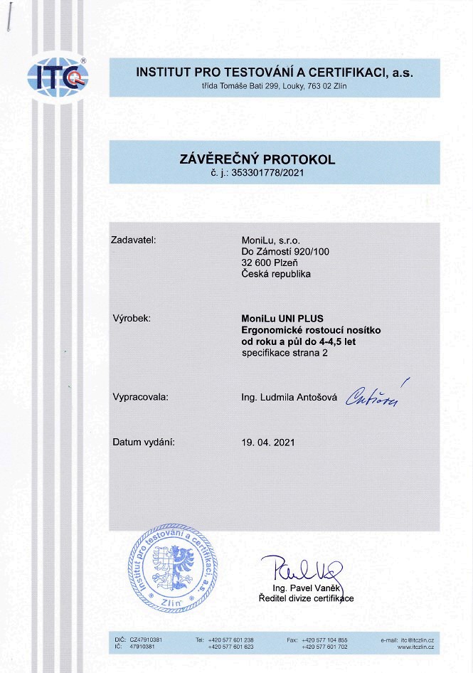 certifikat_UNI_PLUS_CZ