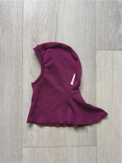 zimní merino kukla MoniLu fialová 1 C