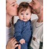 rostoucí merino overal modrý 6