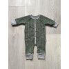 detsky rostouci merino overal pyzamko monilu khaki 1 C