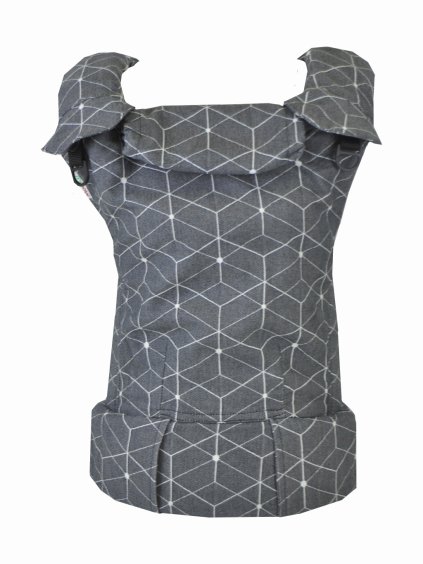 baby carrier monilu uni cubes black corel