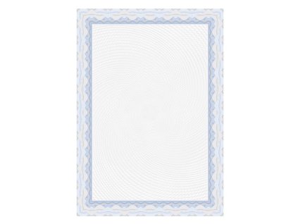 Certifikačný papier APLI A4 modrý, 115g, 25 hárkov
