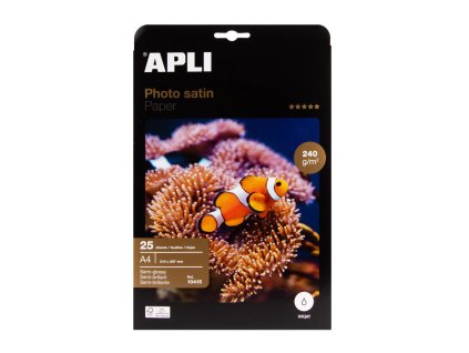 Fotopapier APLI A4 Satin, 240g, 25 hárkov