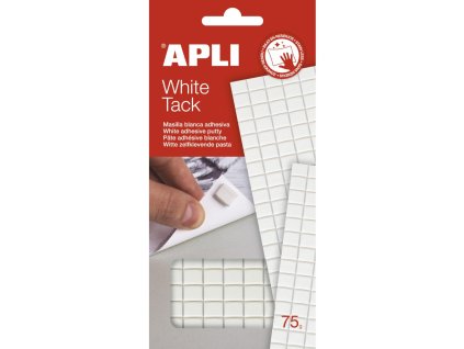 Lepiaca guma APLI TACK biela 75g