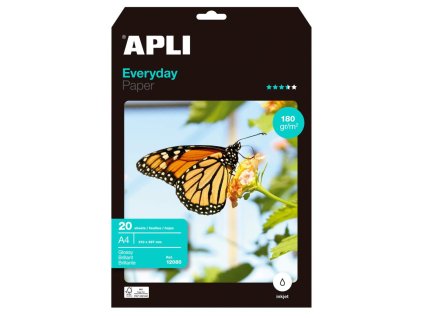 Fotopapier APLI A4 Everyday, 180g, 20 hárkov