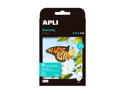 Fotopapier 10x15cm APLI Everyday, 180g, 20 hárkov