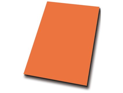 Kresliaci kartón A3, 50 listov, 225g, farba oranžová
