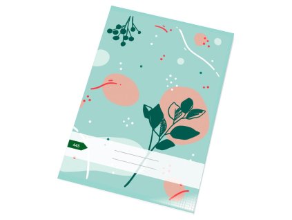 Zošit 445, A4, 40 listov, štvorčekový