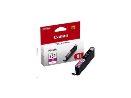 Atramentová náplň Canon CLI-551 M pre MG 5450/6350/iP7250 magenta XL (500 str.)