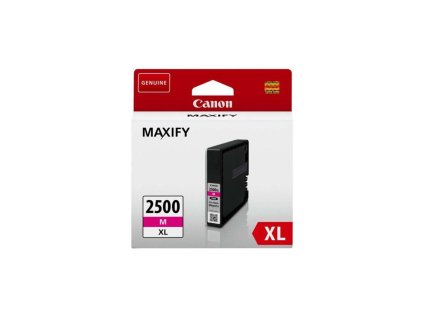 Atramentová náplň Canon PGI-2500M pre MAXIFY iB4050/MB5050/MB5350 magenta XL (1.925 str.)