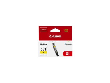 Atramentová náplň Canon CLI-581Y pre TS6150/TS8150/TR7550/TR8550 yellow XL (519 str.)