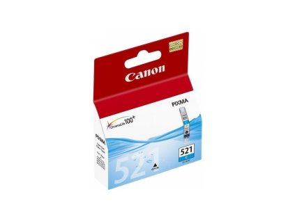 Atramentová náplň Canon CLI-521 pre pre MP 540/620/630/980/iP 3600/4600 cyan (460 str.)