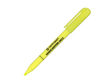 Zvýrazňovač Centropen 2822 žltý