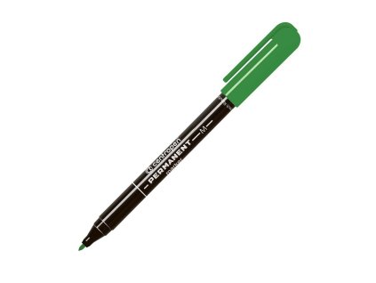 Permanentný popisovač Centropen 2846 zelený