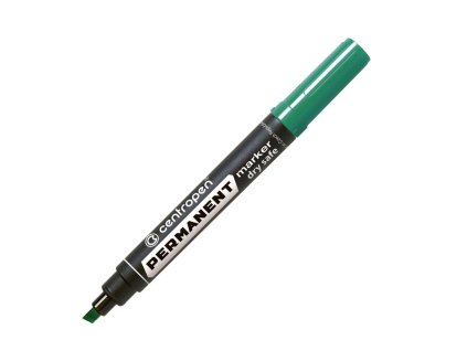 Permanentný popisovač Centropen 8516 nevysychajúci zelený