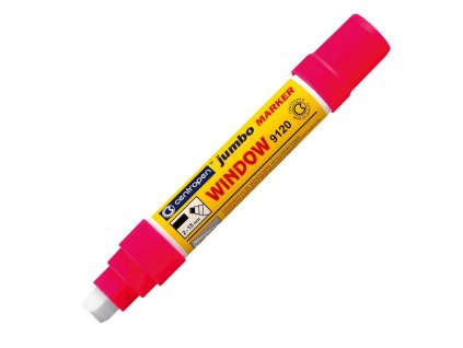 Kriedový popisovač Centropen 9120 ružový