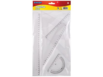 Rysovacia súprava pravítiek Centropen veľká 9500