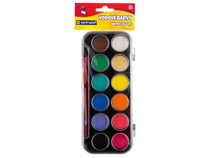 Vodové farby Centropen 9540/12, 30mm