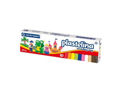 Plastelína CENTROPEN 10farieb 200g