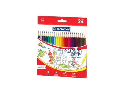 Farbičky šesťhranné CENTROPEN 9520/24f