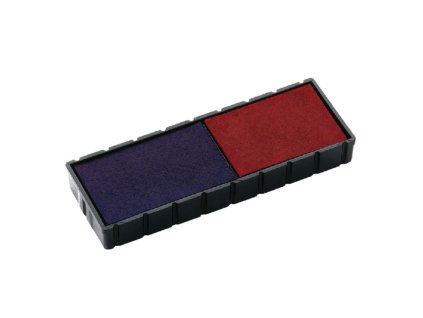 Náhradná poduška Colop E/12/2 modrá/červená