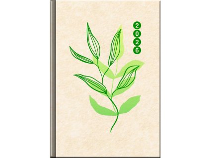 Diár týždenný FSC A5 14,2x20,4 cm - EKO 2026