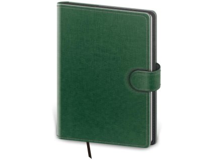Diár Flip denný A5 14,3x20,5cm - zeleno/šedý 2026
