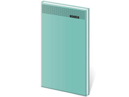 Diár Gommato týždenný vreckový tyrkysový 2026