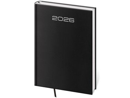 Diár Old Karachi týždenný B5 17x24 cm čierny 2026