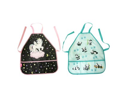 Detská zástera na maľovanie DONAU Dievčatá - mix motívov