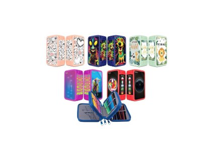 Peračník Gimboo 3-zipsový plný, mix motívov, 10 ks