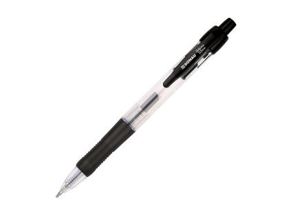 Roller gélový klikací DONAU čierny