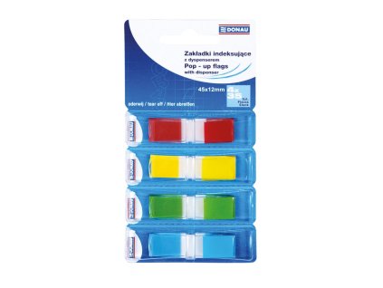 Záložky samolepiace 4x45x12mm/35 mix farieb