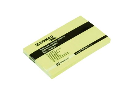 Samolepiaci bloček DONAU ECO žltý 76x127mm