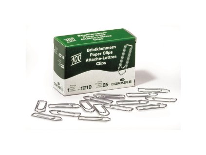 Spisové spony DURABLE 32mm zinkové 100ks