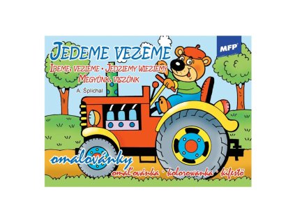 Maľovanka A5 Ideme, vezieme