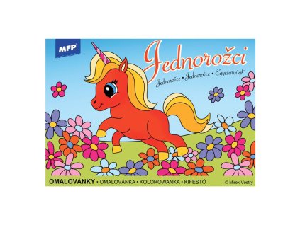 Maľovanka A5 Jednorožci
