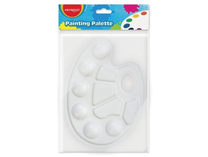 Paleta maliarska KEYROAD biela