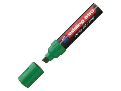Permanentný popisovač edding 390 zelený