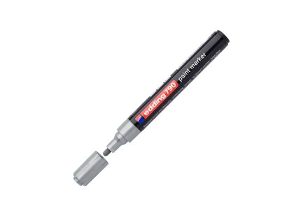 Lakový popisovač edding 790 strieborný