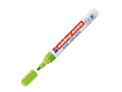 Kriedový popisovač edding 4095 svetlozelený