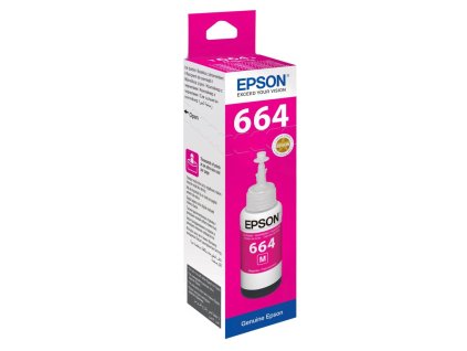 Atramentová náplň Epson C13T66434A magenta pre L100/L200/L300/L1300/L355/L365/L386 (4.000 str.)