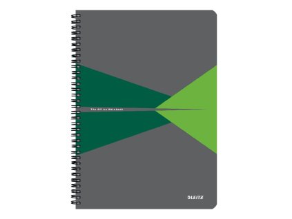 Blok Leitz Office Card A4 90 listov linajkový zelený