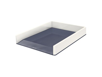 Odkladač Leitz WOW biely/sivý