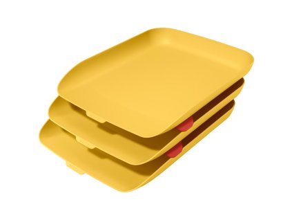 Odkladač Leitz Cosy teplý žltý 3ks