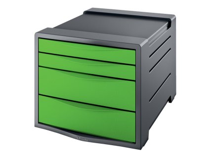 Zásuvkový box Esselte VIVIDA zelený