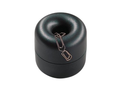 Stojan na kancelárske spony Helit čierny