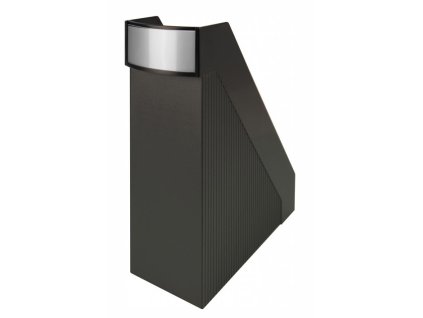 Stojan na časopisy Helit Linear čierny